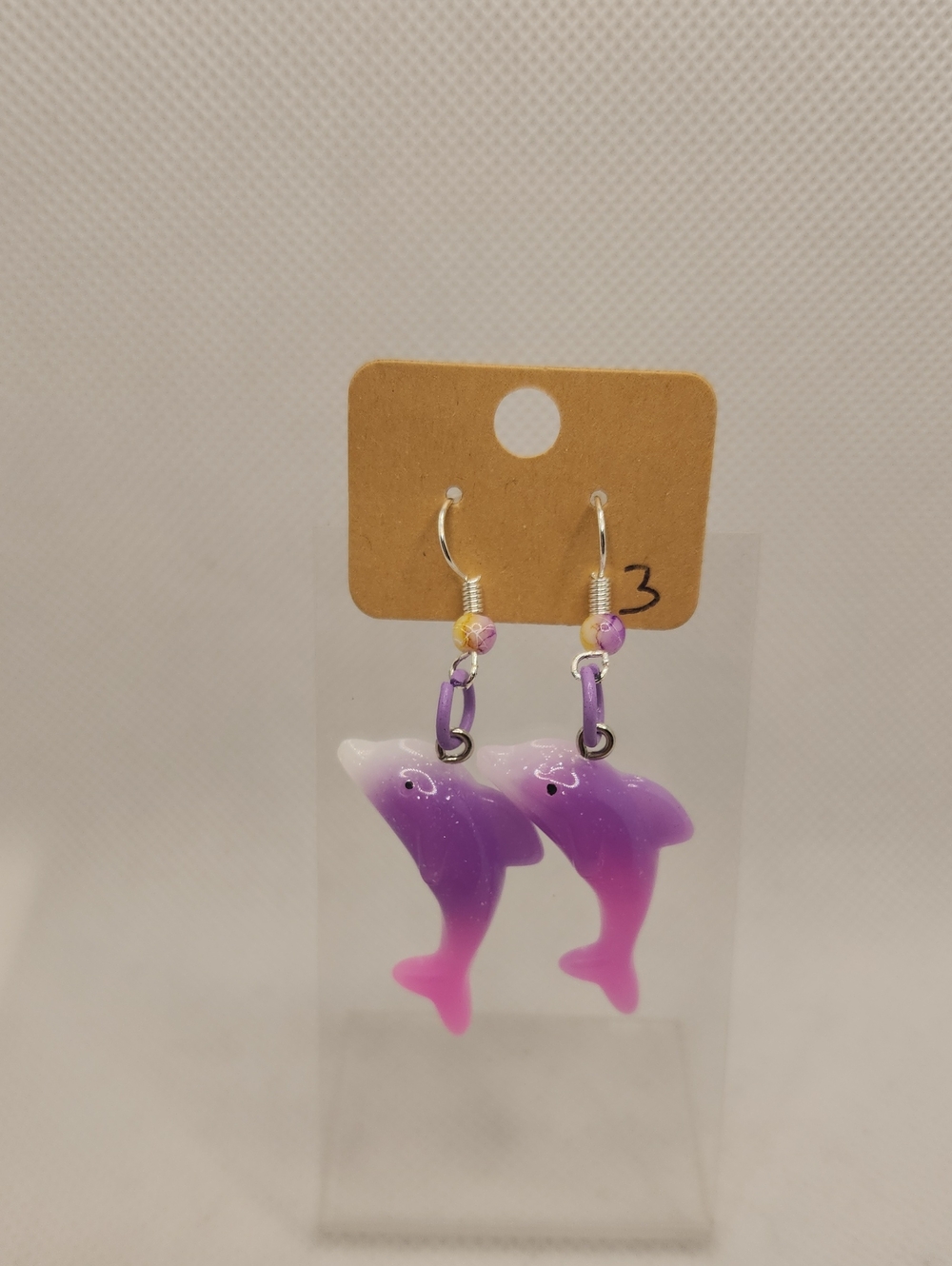 Rainbow Dolphin Earrings 3